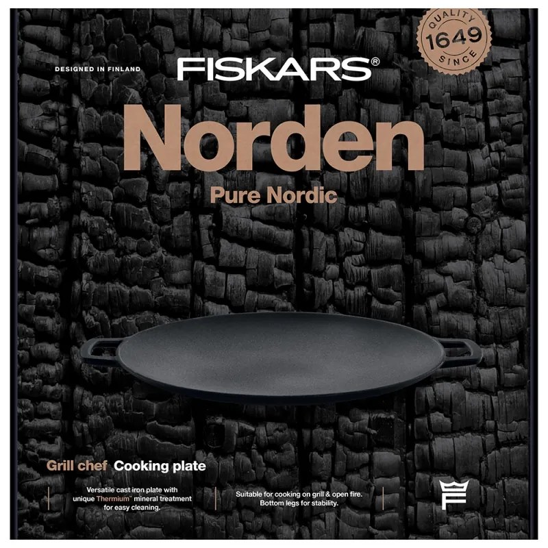 Grilovacia liatinová tácka Norden Chef 30cm
