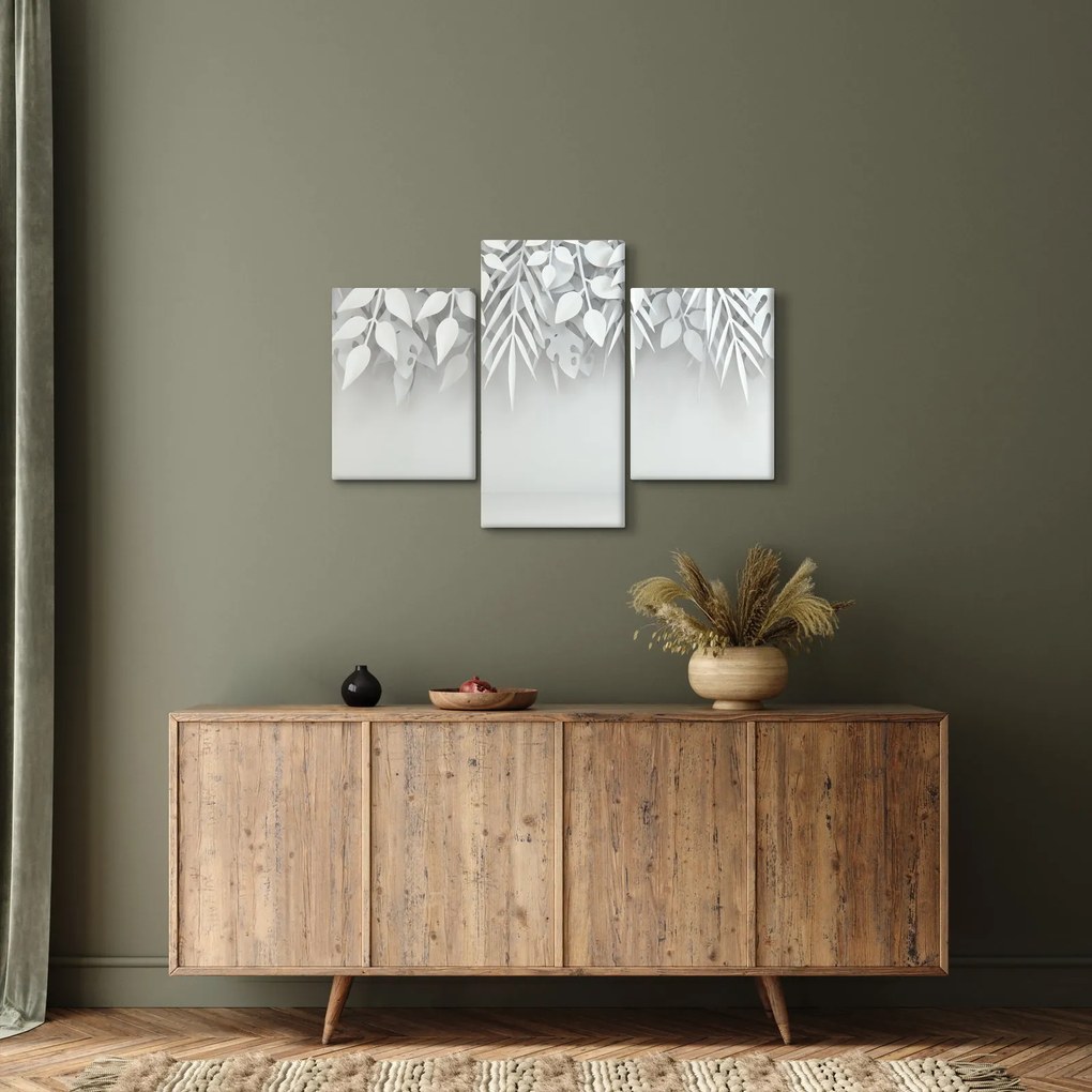 Obraz - Plastické listy (90x60 cm)