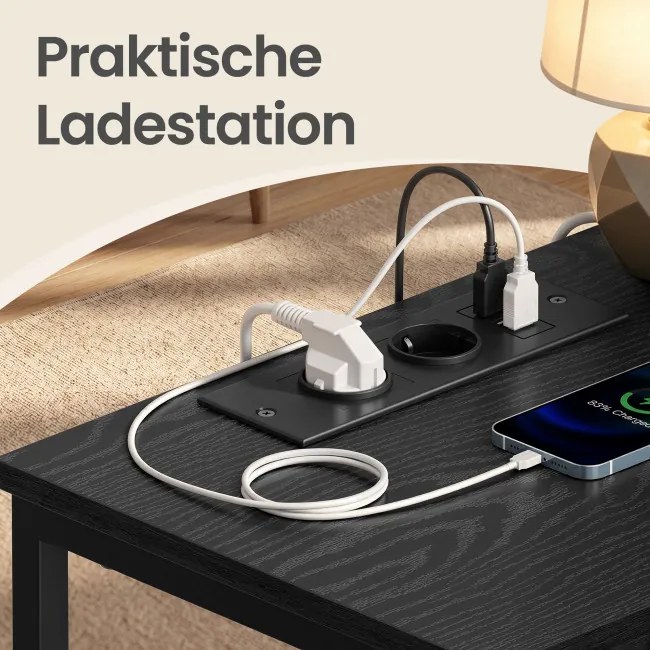 Sada 2 nočných stolíkov s LED osvetlením LGSB35203B102