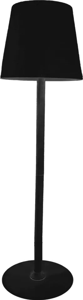 Stolná lampa Toscana, 1x čierne PVC tienidlo, b