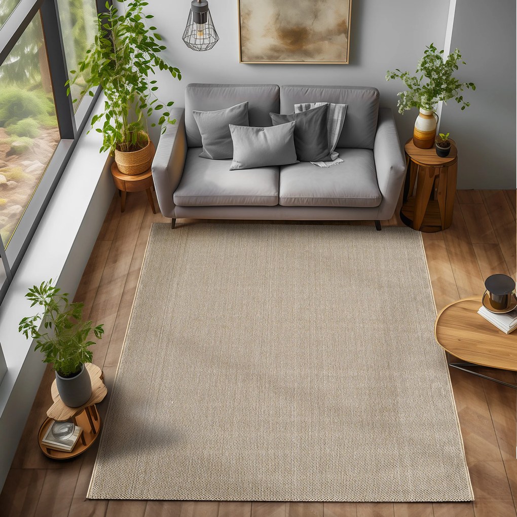 Ayyildiz, Kusový koberec Loom 4300 Beige, 80x150, béžová, obývacia izba