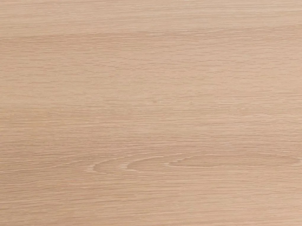 Jedálenský stôl CHRISTO 120 cm dubová dyha olejovaná biela