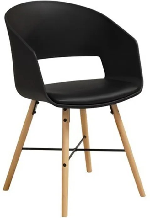 Hector Designová stolička Lena čierna