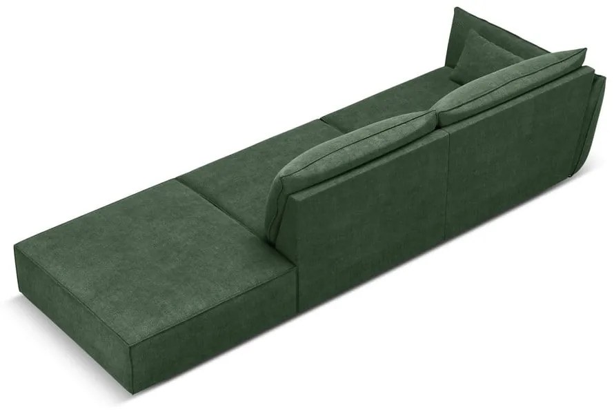 Tmavozelená leňoška (ľavý roh) Vanda – Mazzini Sofas