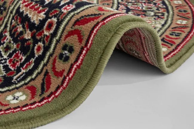 Koberec Hanse Home Mirkan Skazar Isfahan zelený kruh