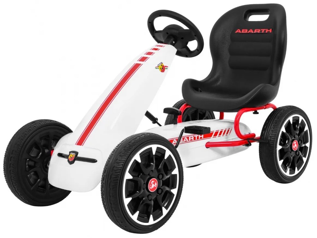 Motokára ABARTH PB9388A - biela