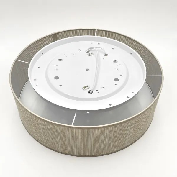 Stropné svietidlo SIRJA 2xE27/15W/230V priemer 45 cm béžová