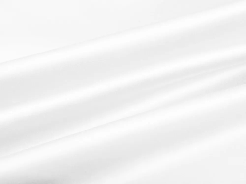 Biante Saténový behúň na stôl polyesterový Satén LUX-L040 Biely 35x120 cm