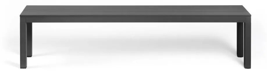 RIO BENCH záhradná lavica antracite