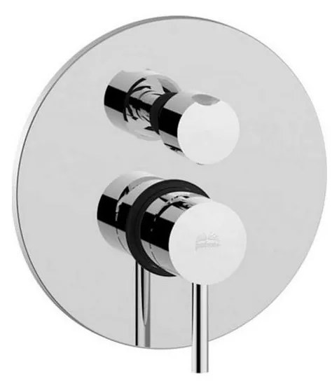 Paffoni - Sprchová batéria pre podomietkovú inštaláciu LIGHT lesklý chróm