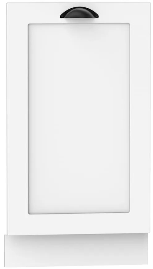 Dvierka na umývačku Adele 45pz Biely hrášok