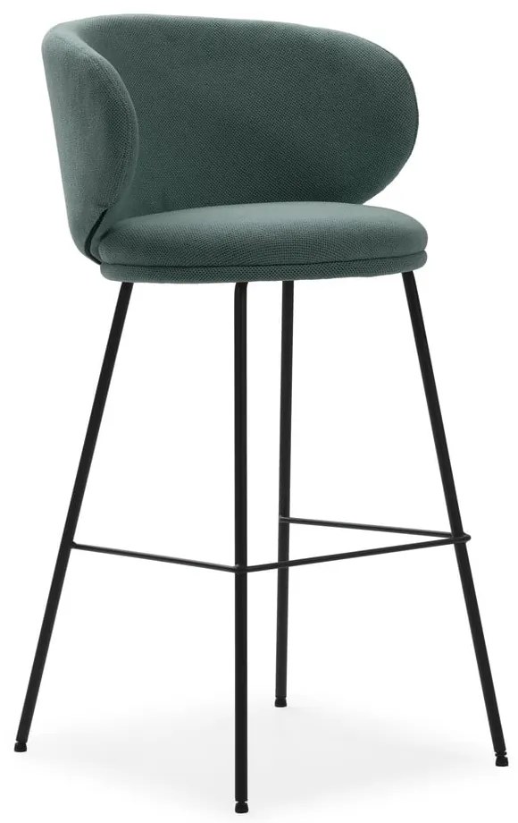 Zelené barové stoličky v súprave 2 ks (výška sedadla 65 cm) Rush – Marckeric