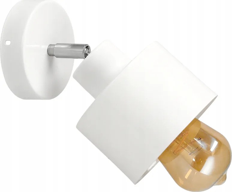 BERGE LED nástenné svietidlo 1xE27 KÚBIK WHITE