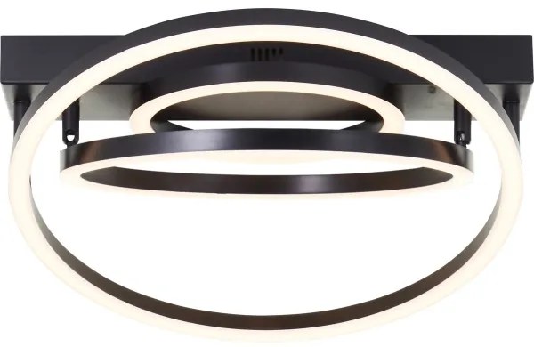 Brilliant - LED stmievateľné stropné svietidlo PEDLEY LED/36W/230V čierna