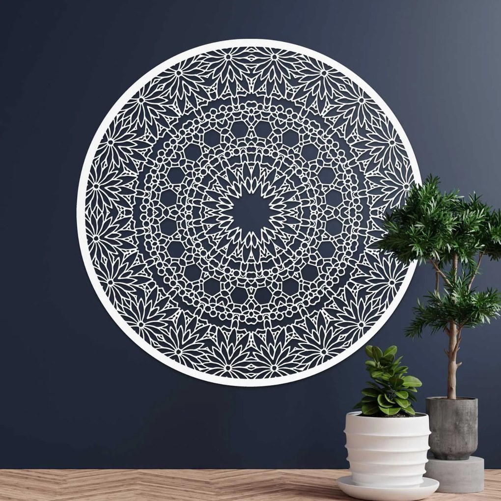 SENTOP | Luxusná drevená mandala na stenu | dekorácia pre moderný interiér | SENTOP PR0342
