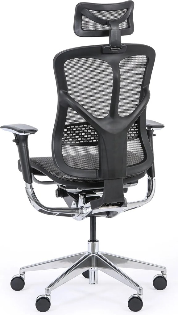 Multifunkčná kancelárska stolička WINSTON AA, sivá