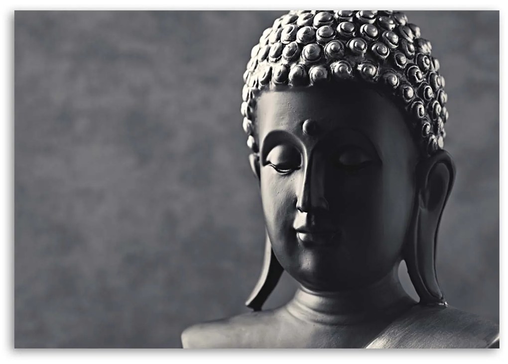 Gario Obraz na plátne Budha na sivom pozadí Rozmery: 60 x 40 cm
