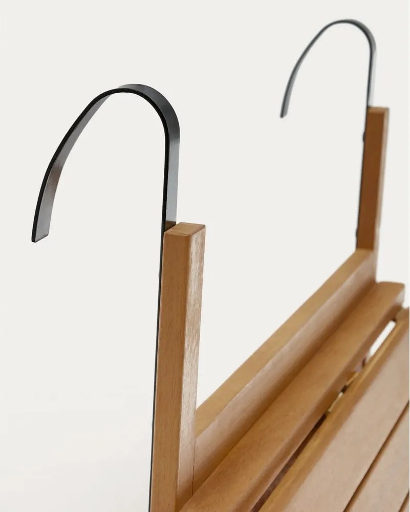 Závesný balkónový stolík z masívu akácie 50x70 cm Amarilis – Kave Home