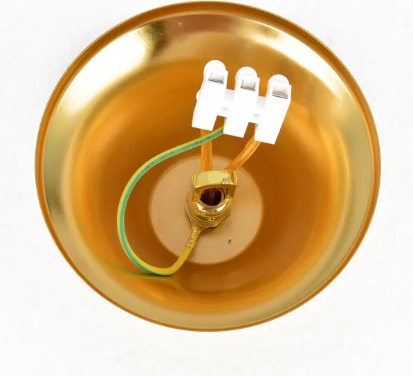 Brilagi - Závesný luster na reťazi ECLIPSE 5xE14/10W/230V priemer 38 cm čierna/zlatá