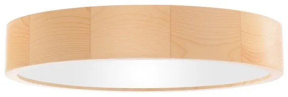 Kúpeľňové stropné svietidlo CLEO 4xE27/24W/230V IP54 pr. 47,5 cm borovica