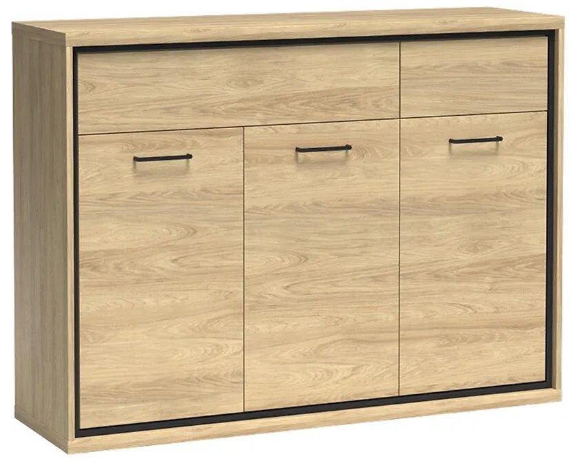 Komoda M7 Mediolan Natural Hikora