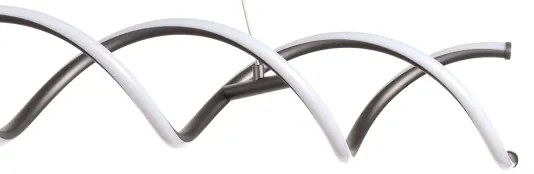 ONLI - LED Luster na lanku DNA LED/24W/230V 4000K strieborná