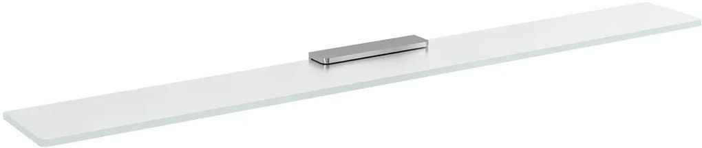 Sapho Sapho, Sklenená polica 800mm, chróm/mliečne sklo, MY009-06
