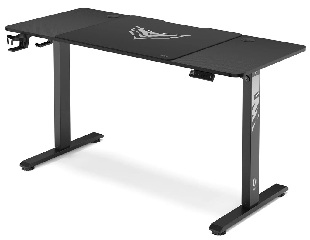 Výškovo nastaviteľný stôl Diablo X-Tensio 1400 čierny