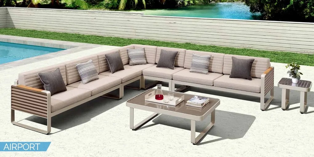 AIRPORT - rohová sedacia súprava XXL