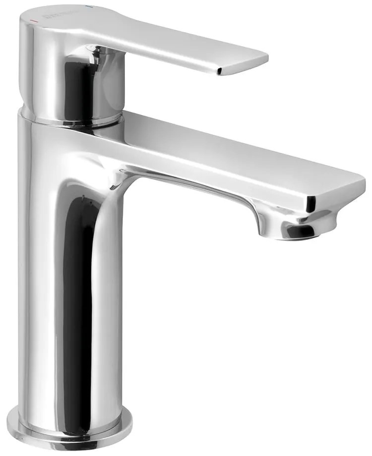 Stojančeková umývadlová batéria v lesklej striebornej farbe Pax – Sapho