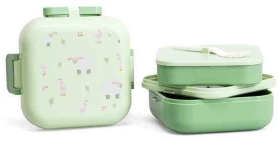 Obedový box PECORA zelený 748868