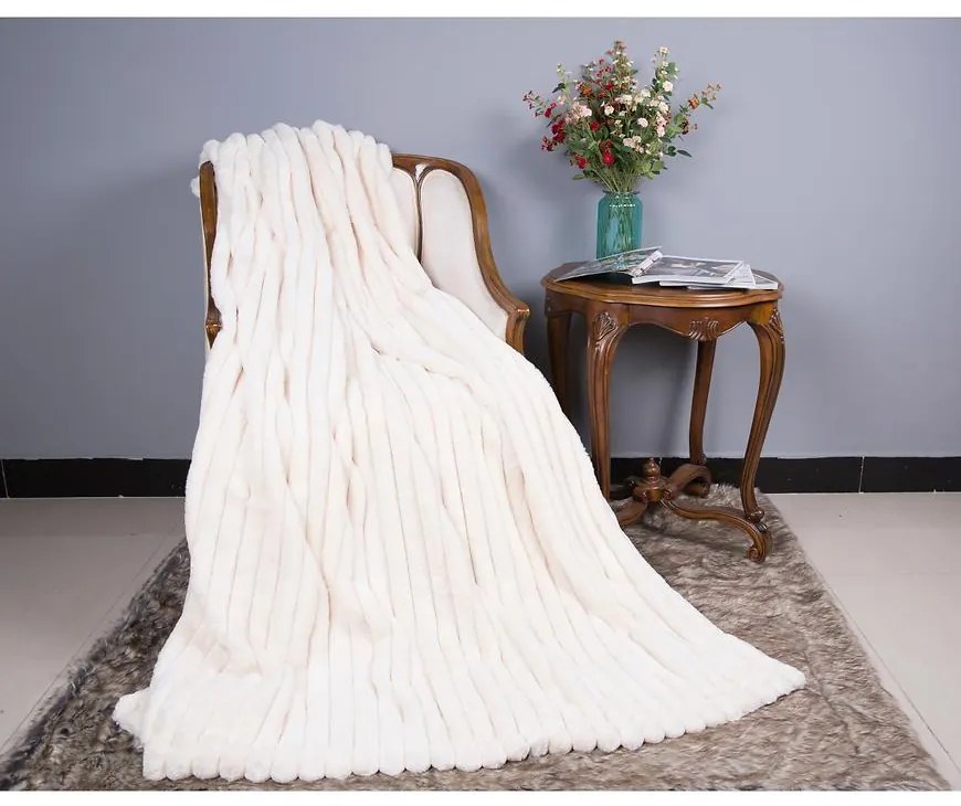 Deka Bueno 130x170 krémová