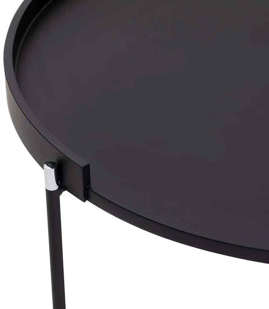 Skladací stôl Mandy Athracite, 2 ks