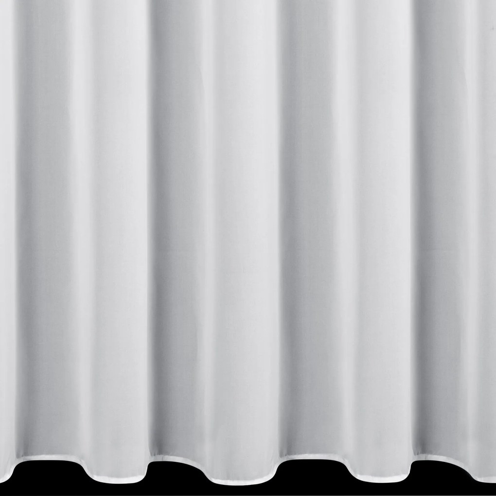 ZÁCLONA NA PÁSKE LUISA 400X160 CM BIELA