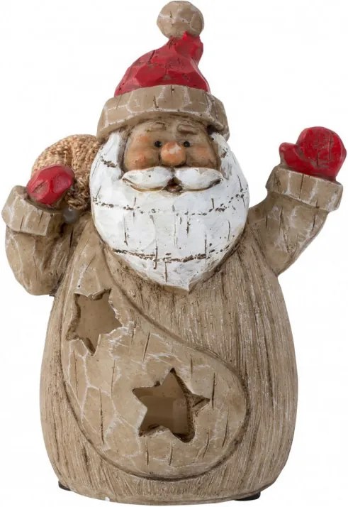 Santa vo vreci 11 cm led
