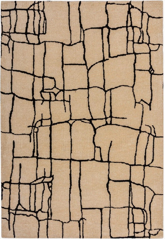 XXXLutz TKANÝ KOBEREC, 160/230 cm krémová Flair Rugs - Online Only bytové doplnky - 003165039002