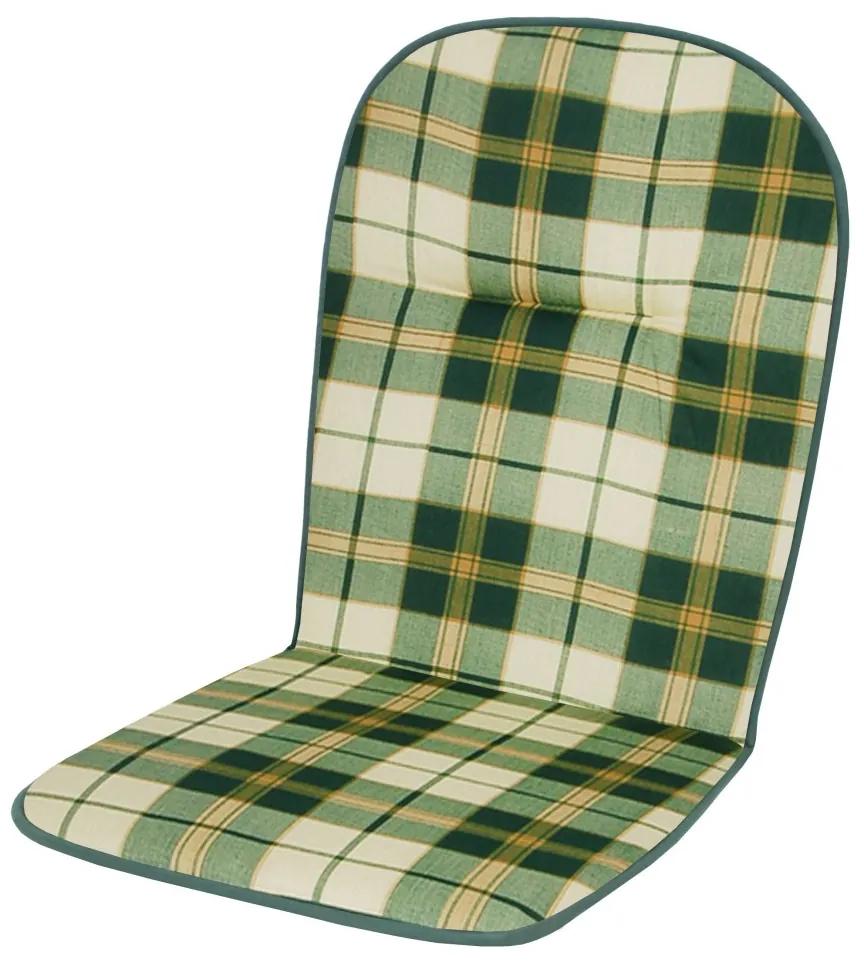 Doppler SPOT 129 monoblok vysoký - polster na záhradnú stoličku, bavlnená zmesová tkanina