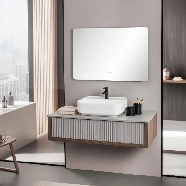 Brilagi - LED stmievateľné kúpeľňové vyhrievané zrkadlo s podsvietením DIANA LED/20W/230V 60x90 cm IP44