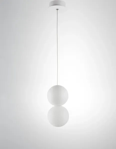 Moderný luster Zero 10 biele