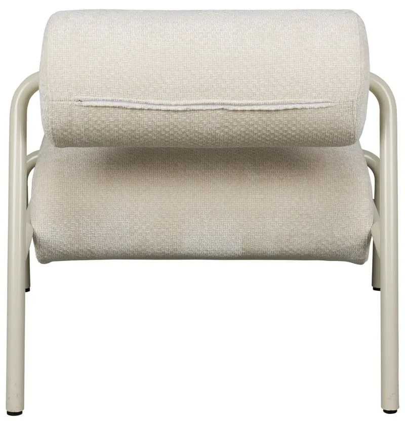 Krémové kreslo Lekima – Zuiver