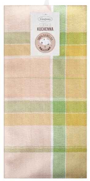 Sada kuchynských utierok OLIVIA 2 zelená / žltá