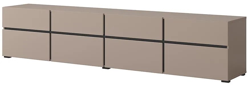 TV stolík Cross  4k4s Congo/Čierna 40