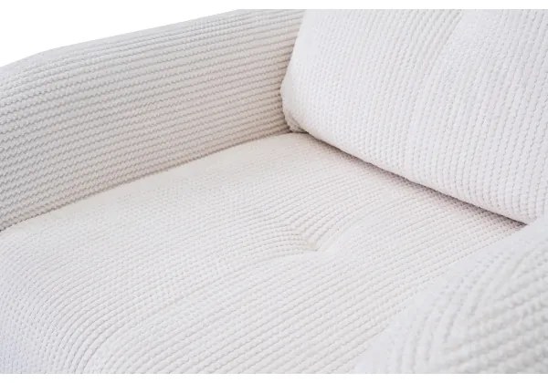 Čalúnené kreslo CLOUDY krémové