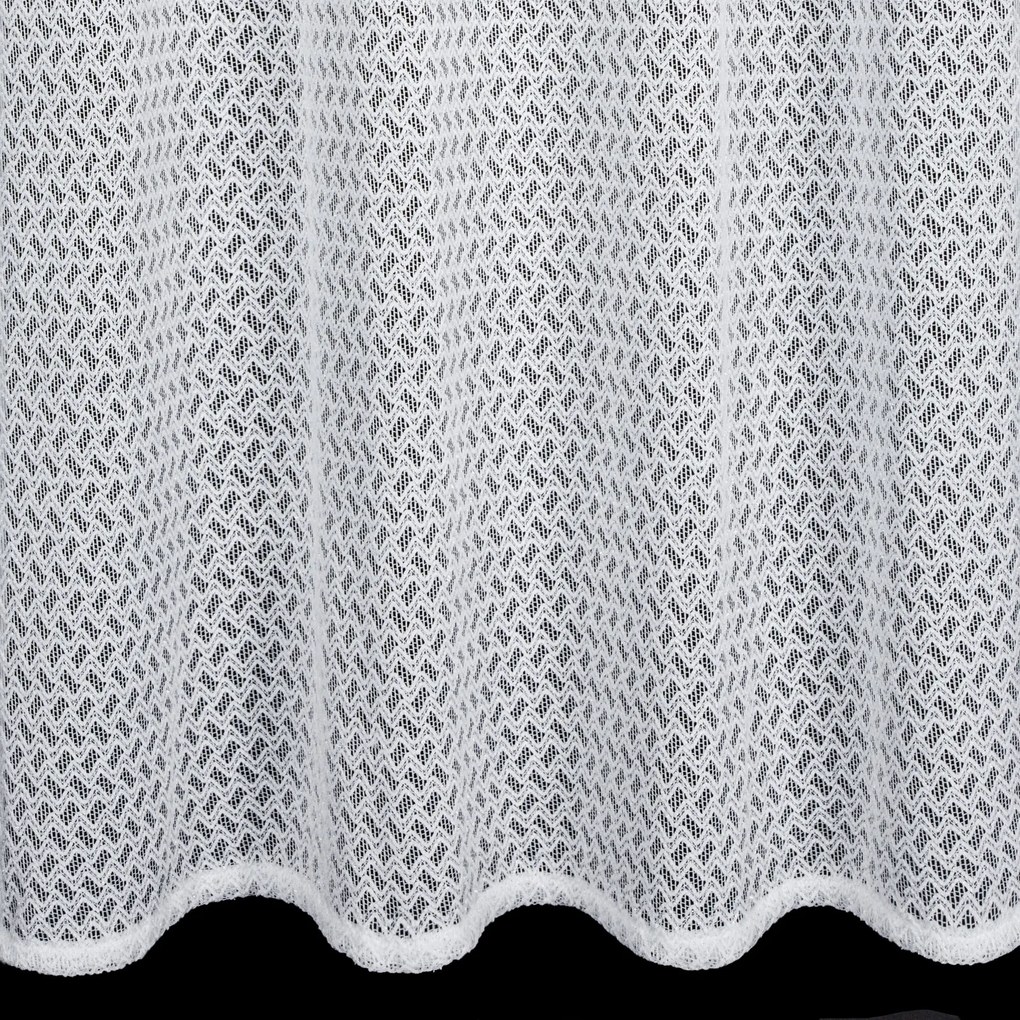ZÁCLONA NA KRÚŽKOCH CINDY 140X250 CM BIELA