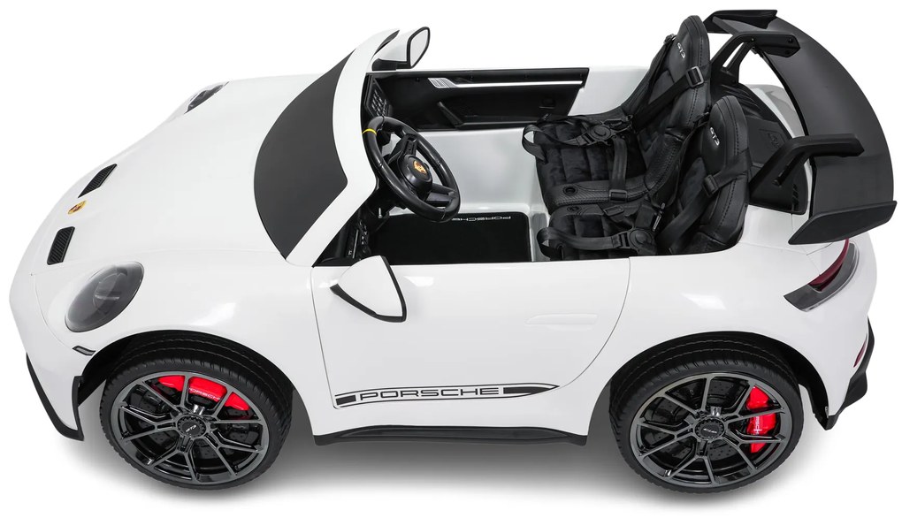 Detské elektrické autíčko Porsche 911 GT3 STRONG MP4 biele