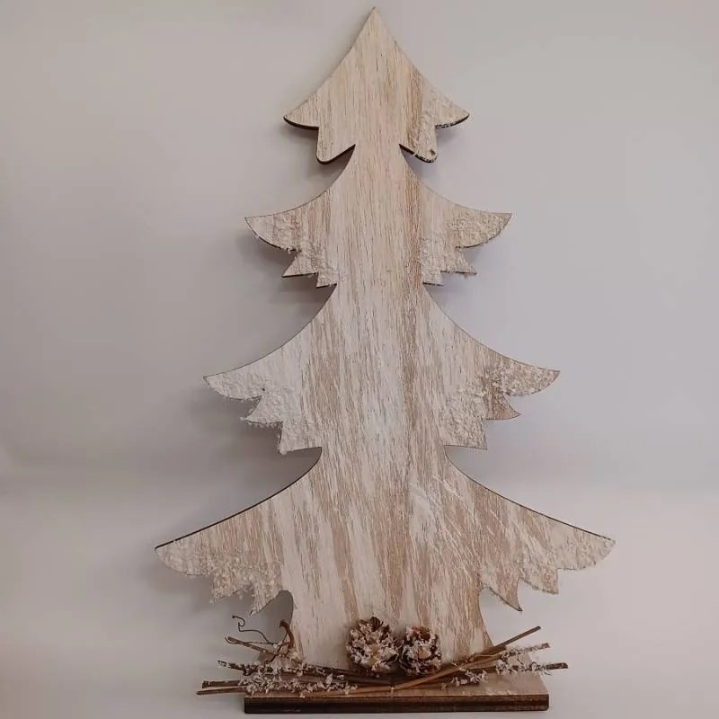 DECOLED Dekorácia, stromček, 13,5 x 4 x 30 cm