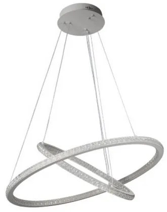 LED Stmievateľný luster na lanku LED/150W/230V 3000-6500K + diaľkové ovládanie