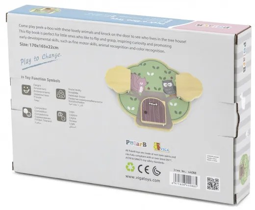 Vzdelávací strom Viga 44088 PolarB Peek-a-boo