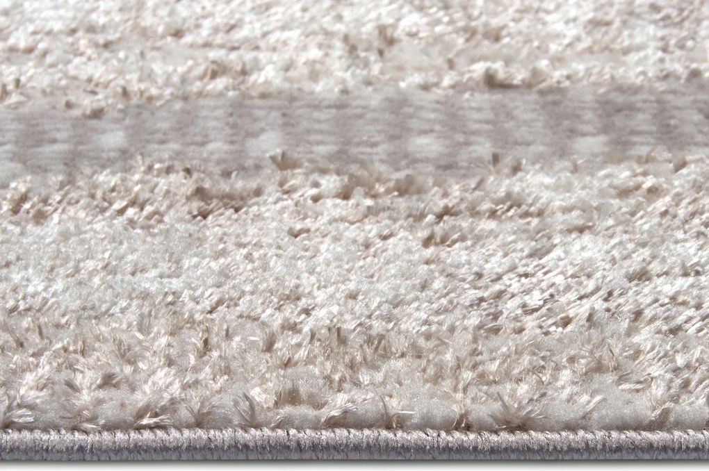 Hanse Home, Kusový koberec Shine 105919 Classic Cream Silver, 120x170, béžová, obývacia izba
