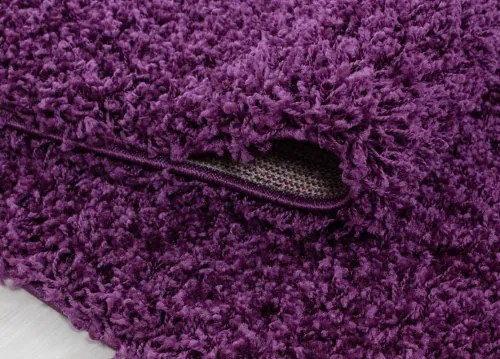 Koberce Breno Kusový koberec DREAM SHAGGY 4000 Lila, fialová,120 x 170 cm